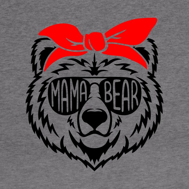 Mama Bear Shirt, Mom Bear T-shirt, Mom Life Tshirt, Floral Mama Bear Shirt, Mothers Day T-shirt, New Mama Tshirt, Bear Shirt, Gift for Mom by SeleART